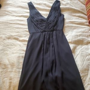 J. Crew Silk Chiffon A-line dress